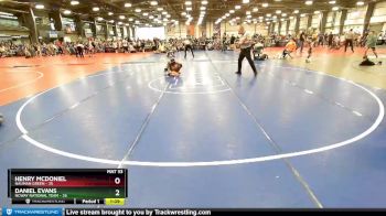110 lbs Rd# 8- 12:30pm Saturday Final Pool - Daniel Evans, NCWAY National Team vs Henry McDoniel, Nauman Green