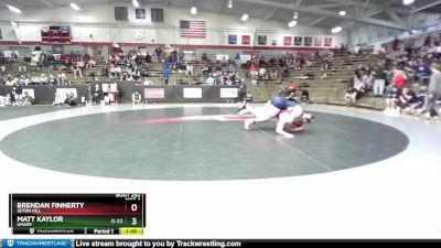 197 lbs Champ. Round 2 - Brendan Finnerty, Seton Hill vs Matt Kaylor, UMary