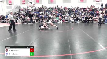 113 lbs Final - Peter Rincan, Bedford vs Brody McDonald, Salem