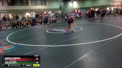 170 lbs Round 1 (16 Team) - Jaxon Ethridge, Social Circle vs Collin Neal, Bubbletown Mat