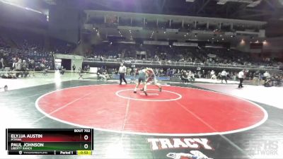 152 lbs Cons. Round 4 - Paul Johnson, Liberty Ranch vs Elyjja Austin, Pitman