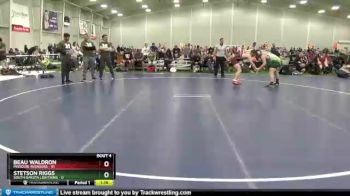 160 lbs Round 2 (6 Team) - Beau Waldron, Missouri Avengers vs Stetson Riggs, South Dakota Lightning