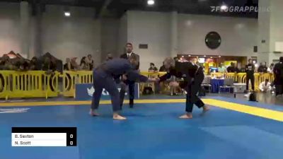 Bryce Sexton vs NATHAN SCOTT CARROLL 2022 American National IBJJF Jiu-Jitsu Championship