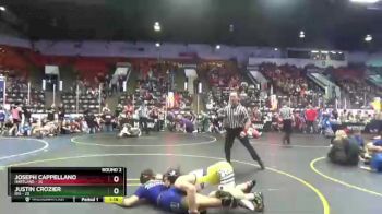 140 lbs Round 2 (4 Team) - Joseph Cappellano, Hartland vs Justin Crozier, Ida