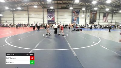 152 lbs Consi Of 32 #2 - Brayden Pillars, MO vs Gonzalo Pool, RI