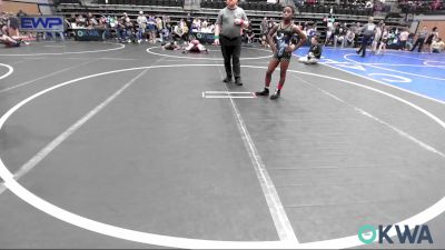 84 lbs Consolation - Tyree Cade Jr, Midwest City Bombers vs Jax Mitchell, Piedmont