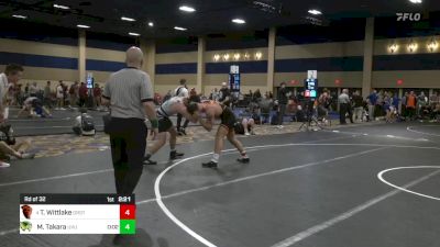 174 lbs Rd Of 32 - Travis Wittlake, Oregon State vs Mark Takara, Utah Valley