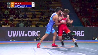 72 kg Pat Smith, USA vs Sajjad Imentalabfoumani, IRI