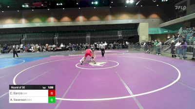 175 lbs Round Of 32 - Carlos Garcia, Oakdale vs Ashton Swanson, Sweet Home