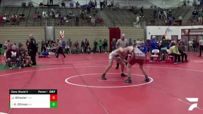 195 lbs Cons. Round 4 - Kayden Oltman, Mishawaka vs Judah Wheeler, Franklin Wrestling Club