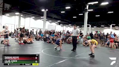 68 lbs Round 3 (4 Team) - Thomas McCoy, New England Gold vs Caleb Judice, Force WC