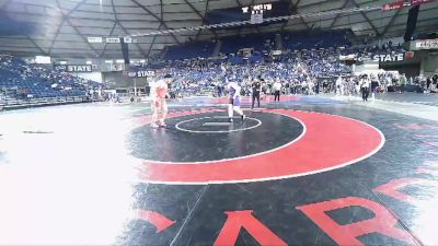 285 lbs Round 2 - Alex Barrera, Prosser Wrestling Academy vs Mina Azzam, North County Grapplers