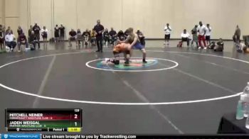129 lbs Round 3 (6 Team) - Mitchell Neiner, FordDynasty Wrestling Club vs Jaden Weisgal, Panther Wrestling Club