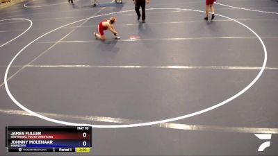 135 lbs Round 2 - James Fuller, Centennial Youth Wrestling vs Johnny Molenaar, Minnesota