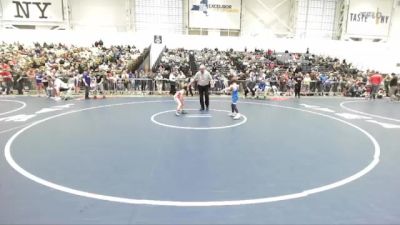 62 lbs Champ. Round 1 - Rian Mcdonald, Revolution Elite Wrestling vs Michael LaGattuta Lll, Carmel Youth Wrestling Club