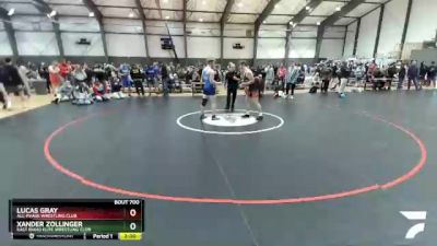 170 lbs Champ. Round 2 - Lucas Gray, All-Phase Wrestling Club vs Xander Zollinger, East Idaho Elite Wrestling Club