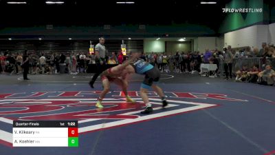 120 lbs Quarterfinal - Vinny Kilkeary, PA vs Alan Koehler, MN