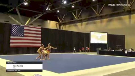 Alix Anima - Mixed Pairs, ATA - 2021 USA Gymnastics Championships