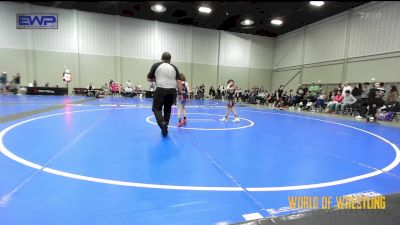 55 lbs Rr Rnd 2 - Phillip Yang-Elson, Funky Singlets vs Koby Waterkotte, Untouchables 9u Purple