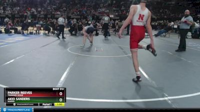 5A 132 lbs Cons. Round 3 - Parker Reeves, Thunder Ridge vs Akio Sanders, Nampa