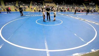 80 lbs 3rd Place - Libby Ryan, Broken Arrow Wrestling Club vs Heavyn Kelley, Mojo Grappling Academy