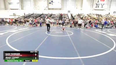 58 lbs Cons. Round 3 - Gage Tavernier, Revolution Elite Wrestling vs Grady Cooney, Club Not Listed