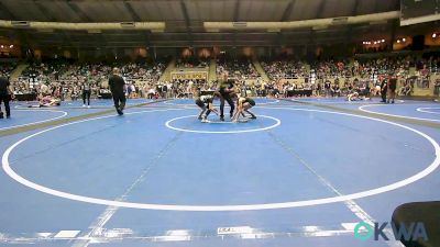 84 lbs Consi Of 16 #2 - Landon Fields, Wyandotte Youth Wrestling vs Dax London, Standfast