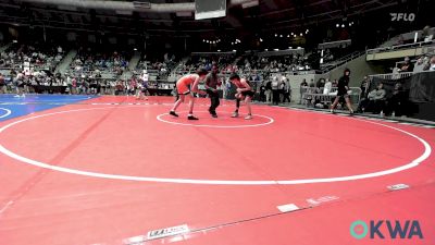 112 lbs Round Of 16 - William Nicely, Morris Wrestling Association vs Caylee Martin, Wagoner Takedown Club