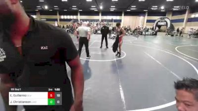 132 lbs Rr Rnd 1 - Artemis Schmuel, Silverback vs Tanner Hanke, Lake Steven WC