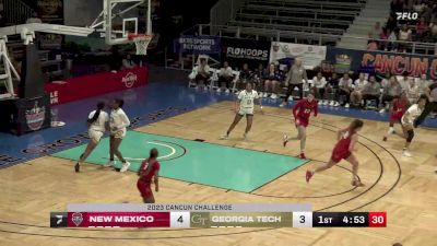 Replay: Georgia Tech Vs. New Mexico | 2023 Women's Cancun Challenge