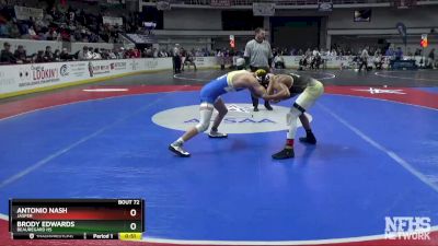 5A 126 lbs Cons. Round 1 - Brody Edwards, Beauregard HS vs Antonio Nash, Jasper