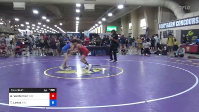 52 kg Cons 16 #1 - Arno Vardanyan, International Sport Union (ISU) vs Teagan Lewis, Arizona