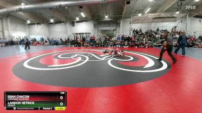 138 lbs Champ. Round 2 - Isiah Chacon, Cheyenne Mountain vs Landon Hetrick, Legacy