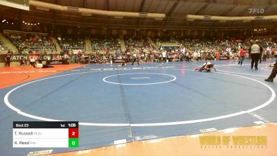 64 lbs Round Of 32 - Tate Russell, ReZults Wrestling vs Kingston Reed, Pin-King All Stars