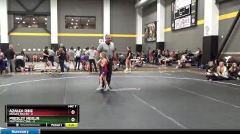 52 lbs Round 2 (4 Team) - Presley Heglin, FEWTeamIA Coral vs Azalea Rine, Braided Brutes