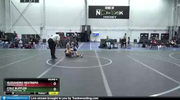 76 lbs Round 4 (8 Team) - Cole Buffler, PA Alliance Red vs Alesandro Restrepo, Vougars Honors