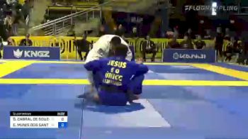 DAVI CABRAL DE SOUZA vs ERICH MUNIS DOS SANTOS 2022 World Jiu-Jitsu IBJJF Championship