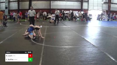 82 lbs Semifinal - Nicolas Loch, Attack vs Cole Buffler, Norchester