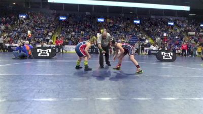 110 lbs Quarterfinal - Ezra Turkovich, Bedford vs James Katona, Cocalico