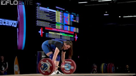 Marissa Klingseis (USA, 90) Clean & Jerks 134 At 2017 IWF Worlds