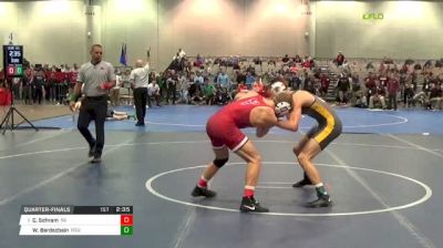 125 lbs Quarterfinal - Connor Schram, Stanford vs Will Bardezbain, Kent State