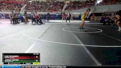 D3-165 lbs Cons. Semi - Adrian Nemer, Sahuarita Hs vs Luis Pichardo, Marcos De Niza