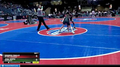 4A-120 lbs Cons. Semi - Amadou Diallo, Mt Zion, Jonesboro vs Josh Smith, Whitewater