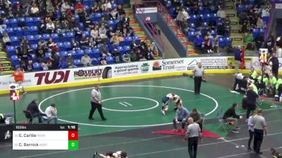 103 lbs Round Of 64 - Erik Carlile, Penns Valley Area vs Cameron Barnick, North Star