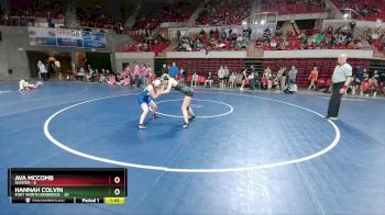 107 lbs Round 3 (8 Team) - Hannah Colvin, Fort Worth Benbrook vs Ava McComb, Gunter