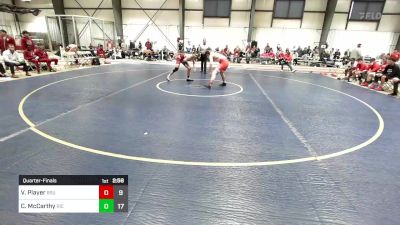 174 lbs Quarterfinal - Vincent Player, Bridgewater vs Chris McCarthy, Rhode Island College