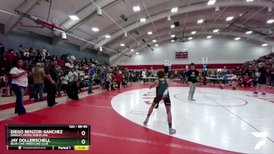 89-95 lbs Round 1 - Jay Dollerschell, Bear Cave Wrestling Club vs Diego Benzor-Sanchez, Greeley Metro Wrestling