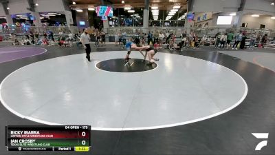 175 lbs 1st Place Match - Ian Crosby, Texas Elite Wrestling Club vs Ricky Ibarra, Lofton Style Wrestling Club