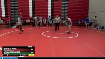 160 lbs Round 2 (12 Team) - Daishun Powe, Gardendale Hs vs Landon Schwarze, Arab