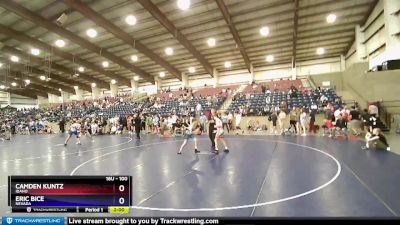 100 lbs Cons. Round 1 - Camden Kuntz, Idaho vs Eric Bice, Nevada